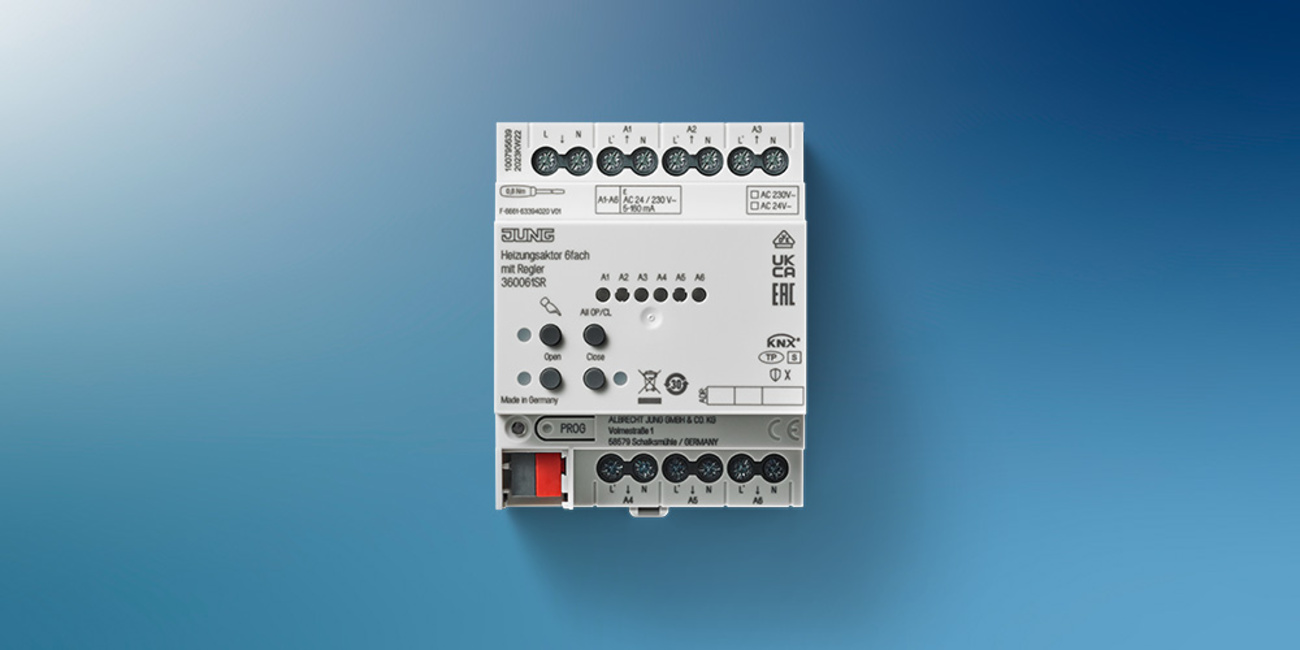 KNX Heizungsaktor 6-fach bei Habelt Elektrotechnik in Crailsheim