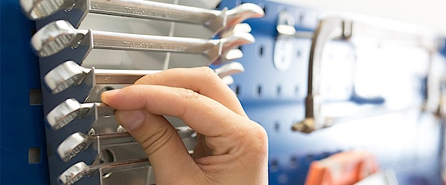 Werkstatt bei Habelt Elektrotechnik in Crailsheim