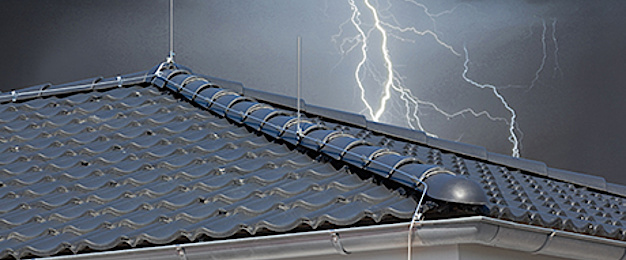 Äußerer Blitzschutz bei Habelt Elektrotechnik in Crailsheim