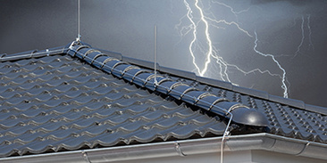 Äußerer Blitzschutz bei Habelt Elektrotechnik in Crailsheim