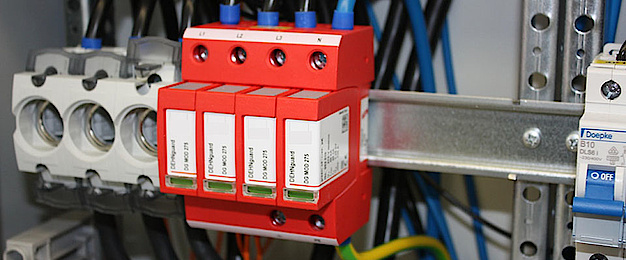 Über­spannungs­schutz bei Habelt Elektrotechnik in Crailsheim